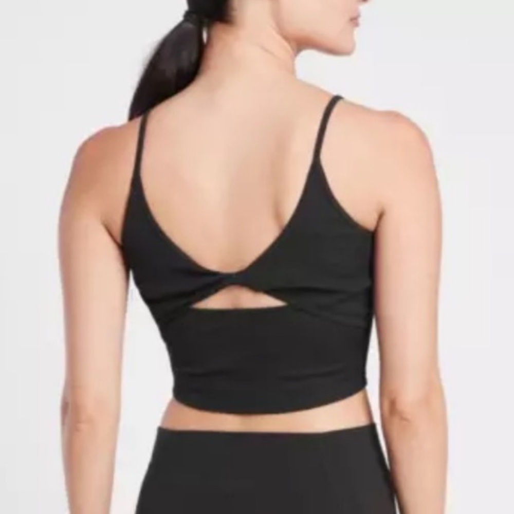 athleta tank with fun back